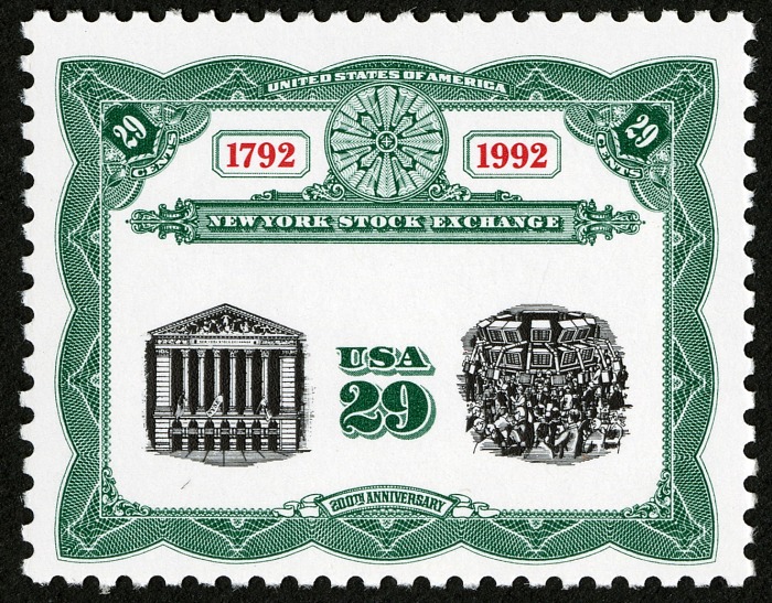 New York Stock Exchange Bicentennial Issue National Postal Museum