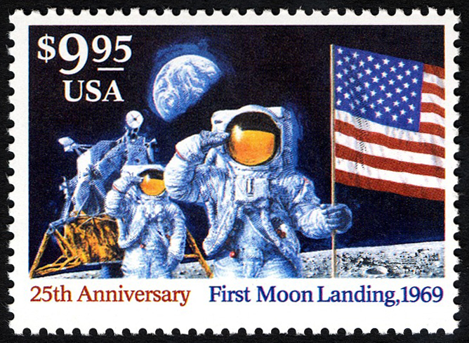 Stamp Announcement 16-09: The Moon Stamp