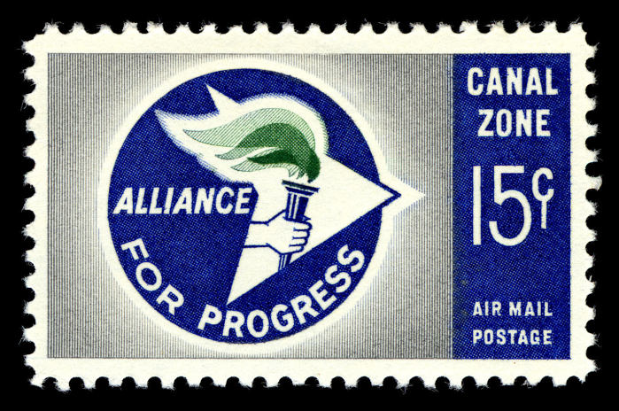 15 cent Alliance For Progress 1963 National Postal Museum