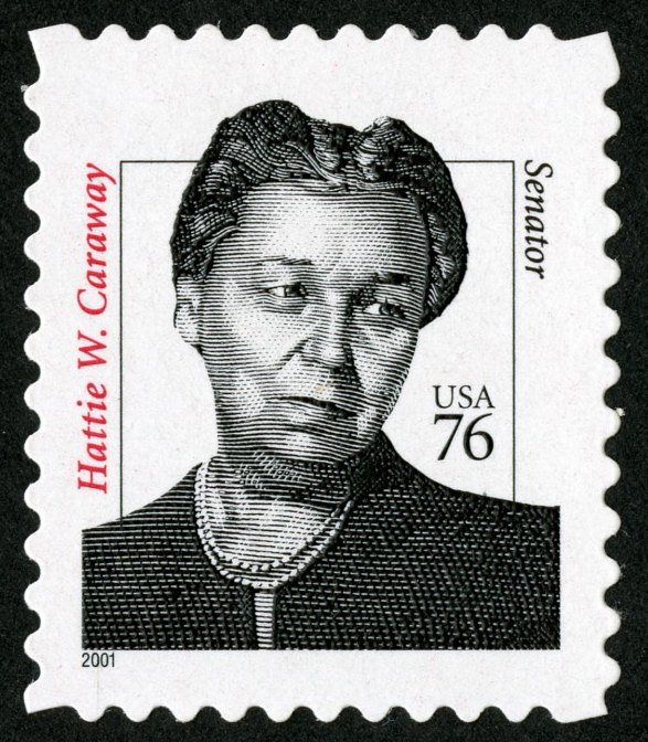 76-cent Senator Hattie W. Caraway stamp