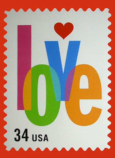 Michael Osborne's 2002 Love Stamp