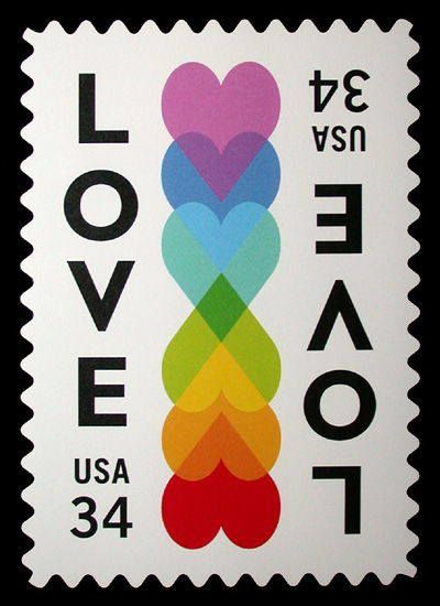 Michael Osborne's 2002 Love Stamp