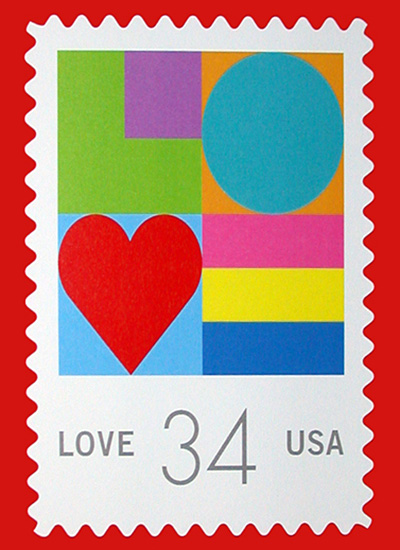 Michael Osborne's 2002 Love Stamp