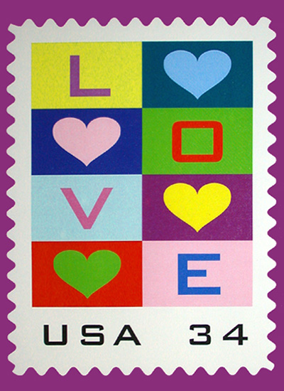 Michael Osborne's 2002 Love Stamp