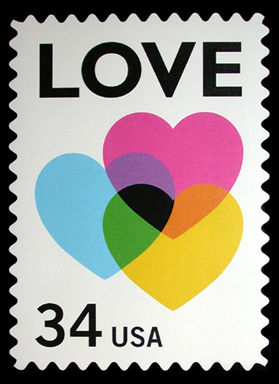 Michael Osborne's 2002 Love Stamp