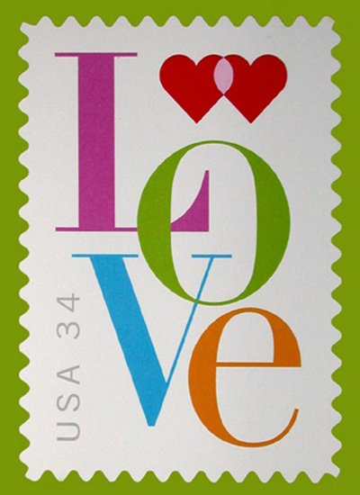 Michael Osborne's 2002 Love Stamp