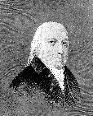 Engraving of Ebenezer Hazard