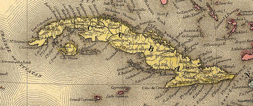 Mapa de Cuba