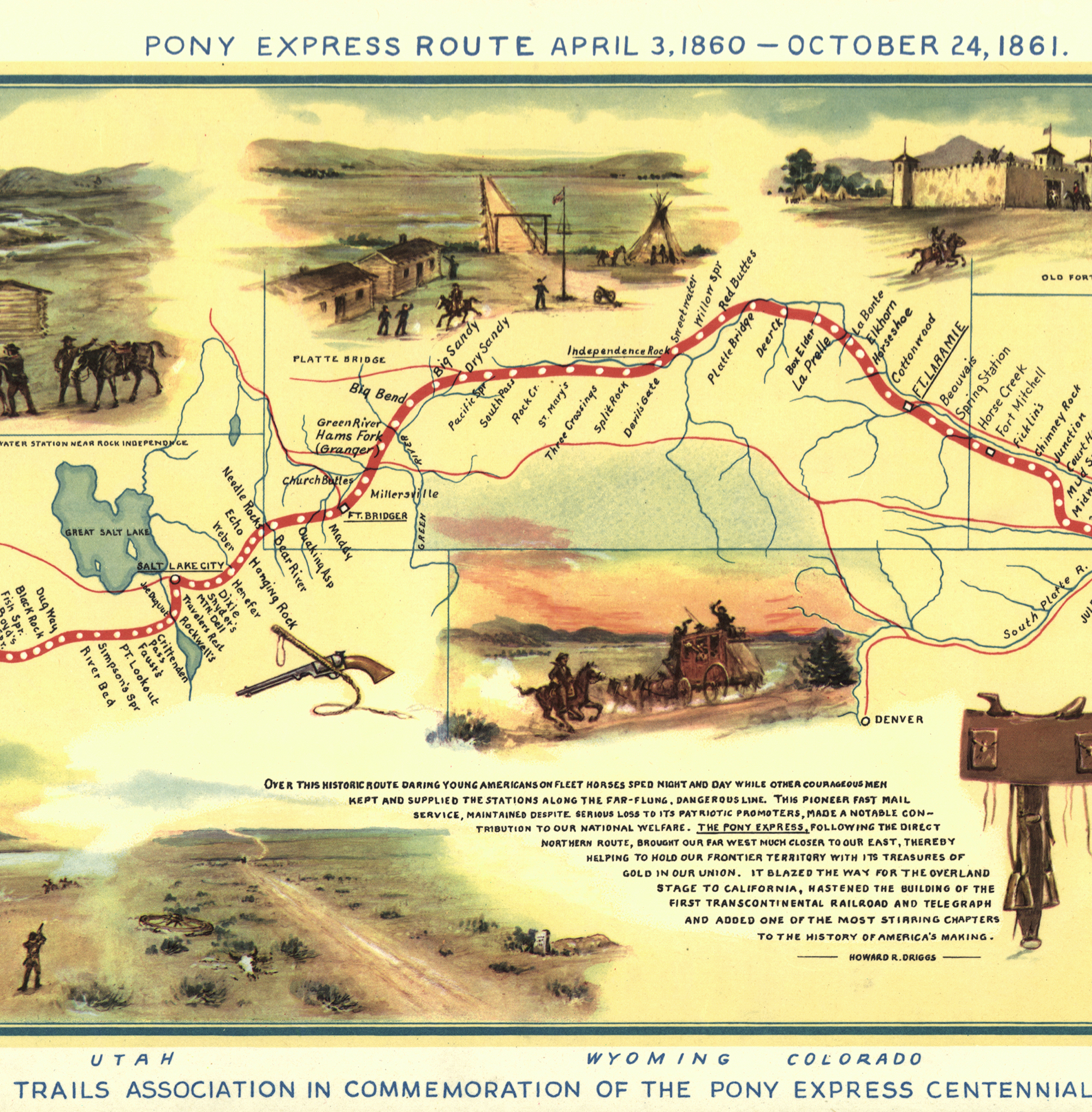 Collection 92+ Wallpaper The Pony Express Was Between What Two Cities ...