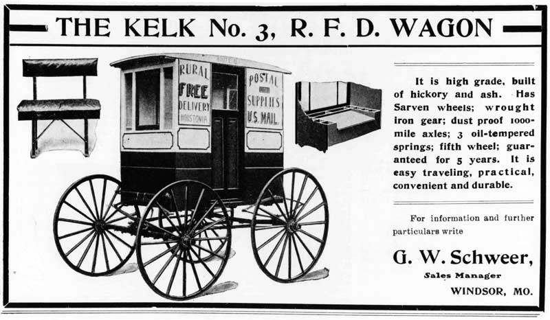 Kelk Carriage Works advertisement