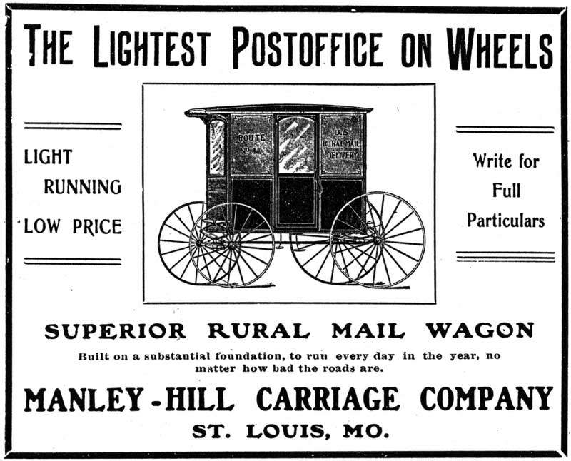 William C. Manley and C.J. Hill advertisement