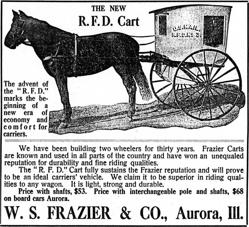 Frazier wagon advertisement