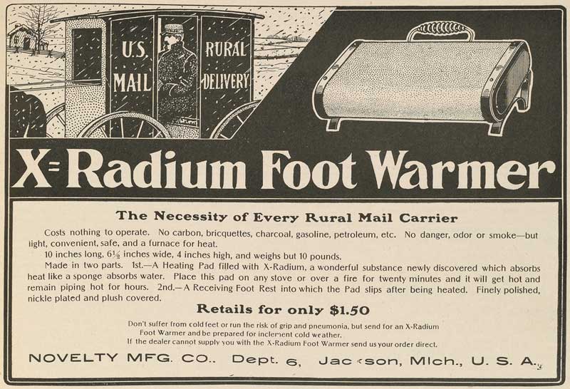 Novelty Manufacturing Company advertisement