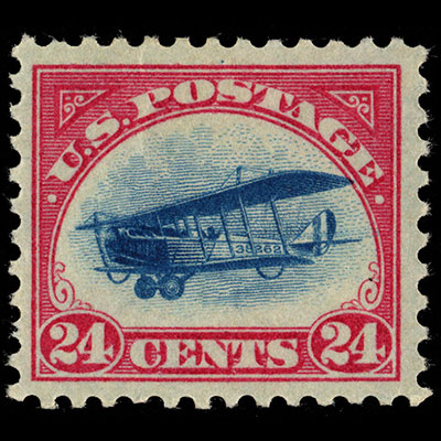 US STAMPS US 6 C TWIN MOTOR TRANSPORT AIRMAIL SCOTT C25 1941