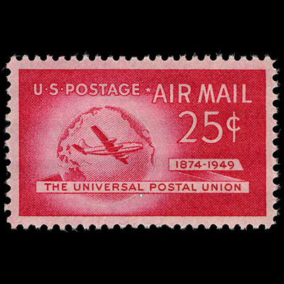 National Postal Museum 16Cent US Postage Stamps with the Image of a Plane,  Transportation Framed Art Print Wall Art Sold by Art.Com 