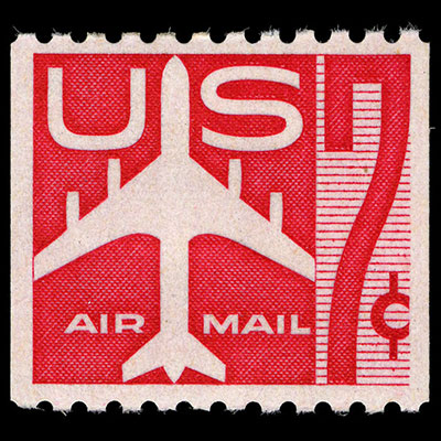 The 1960 Jet Silhouette Stamp National Postal Museum