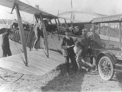 nostalgic air mail pilot pictures
