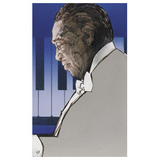 Painting of Duke Ellington