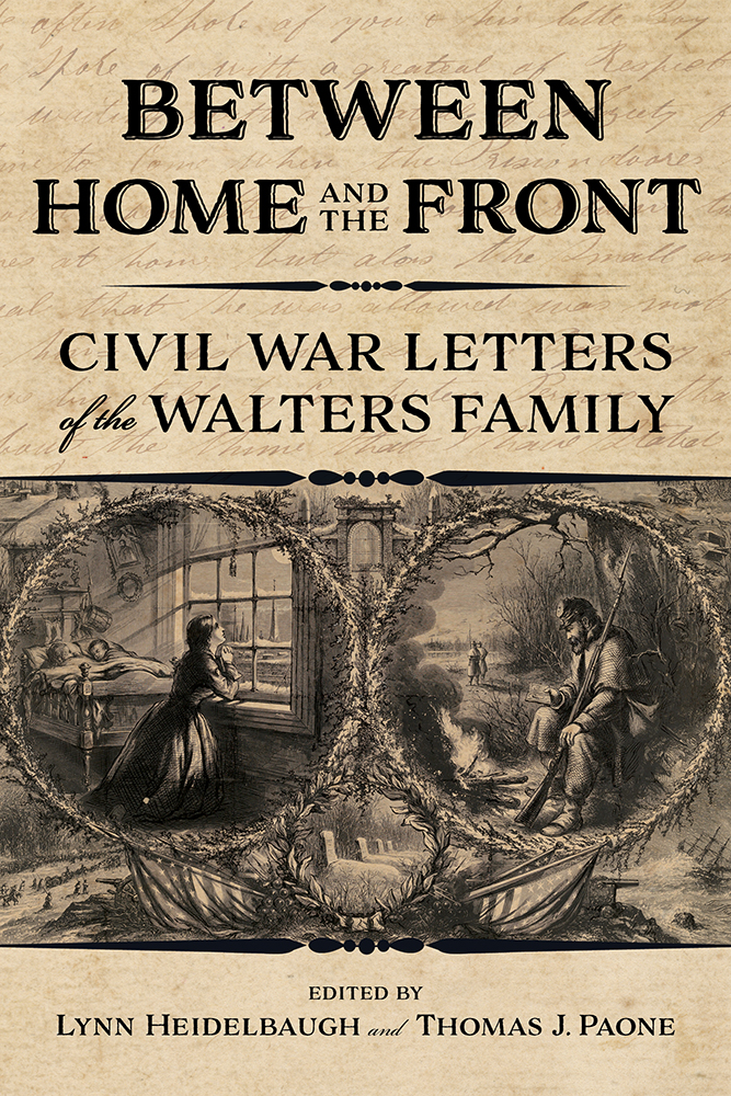 Cover of the Between Home and the Front book